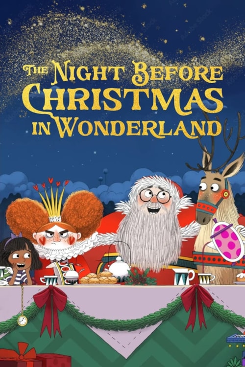 The Night Before Christmas in Wonderland poster